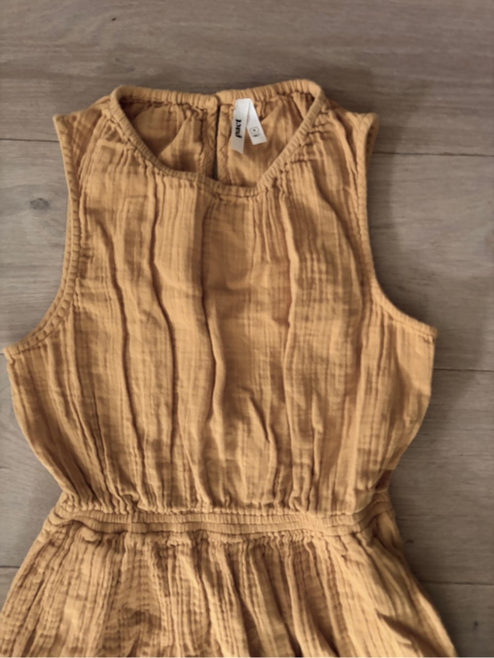 Pact 100% organic cotton Coastal Double Gauze Cutout Midi beach summer Medium - Picture 7 of 10